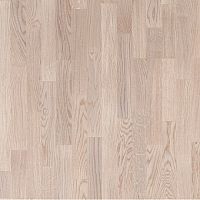 Паркетная доска Floorwood Дуб натур белый матовый лак 3П